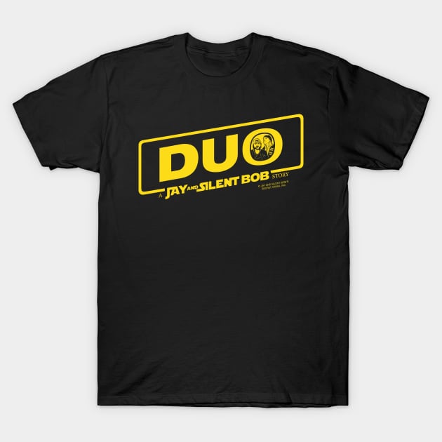 Duo: A Jay and Silent Bob Story T-Shirt by dartistapparel